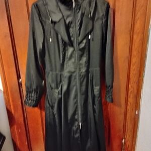 Elegant Black Trench Coat